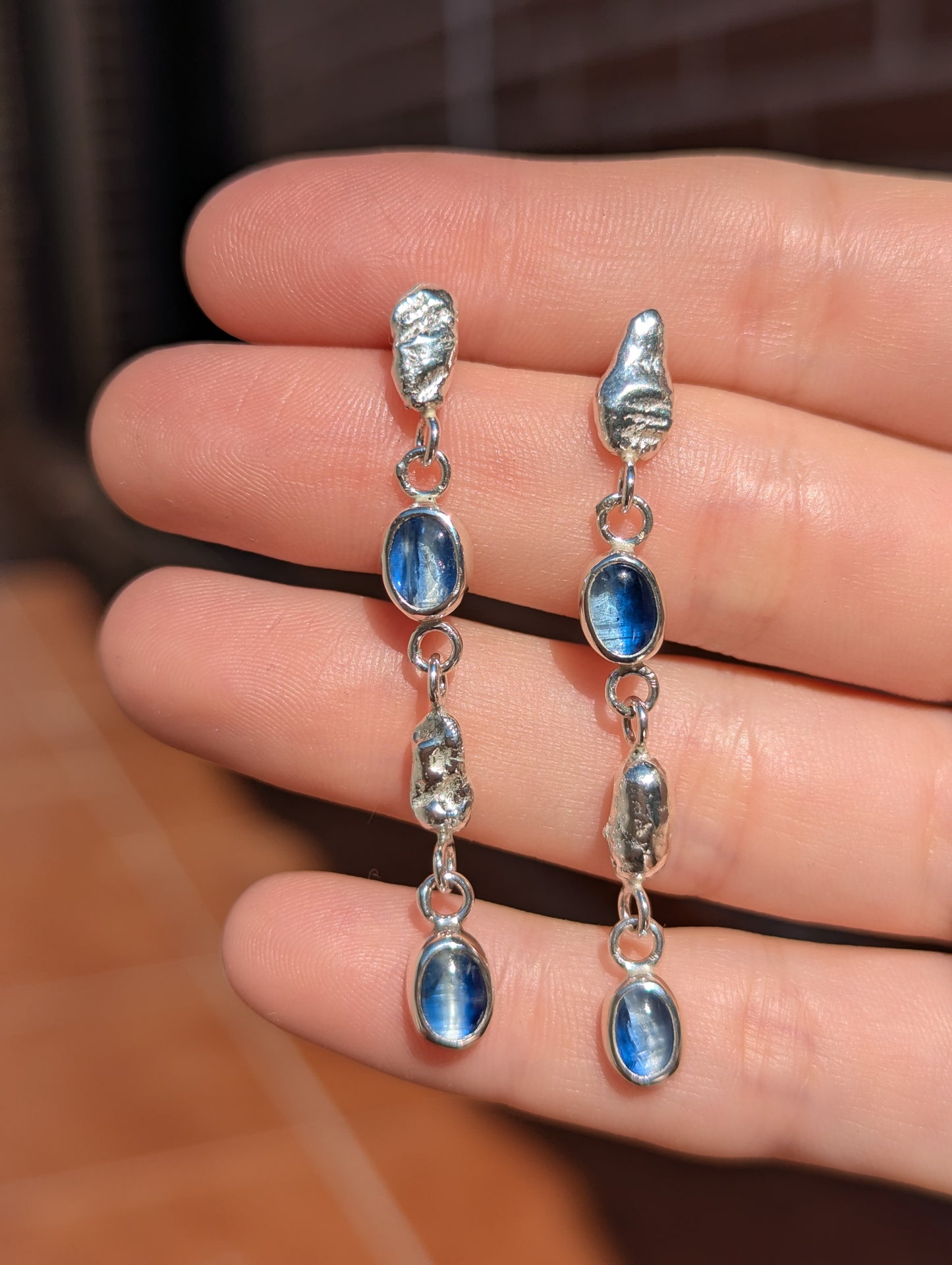 Pendientes Cianitas