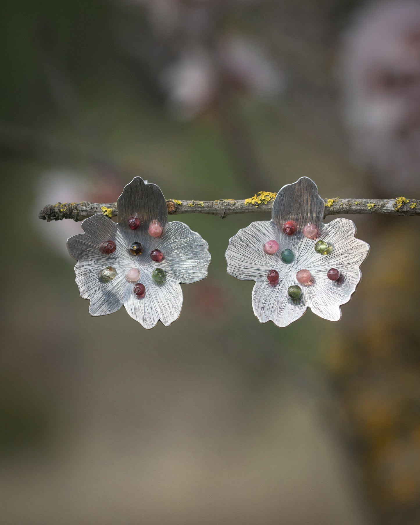 Pendientes Flor de Almendro