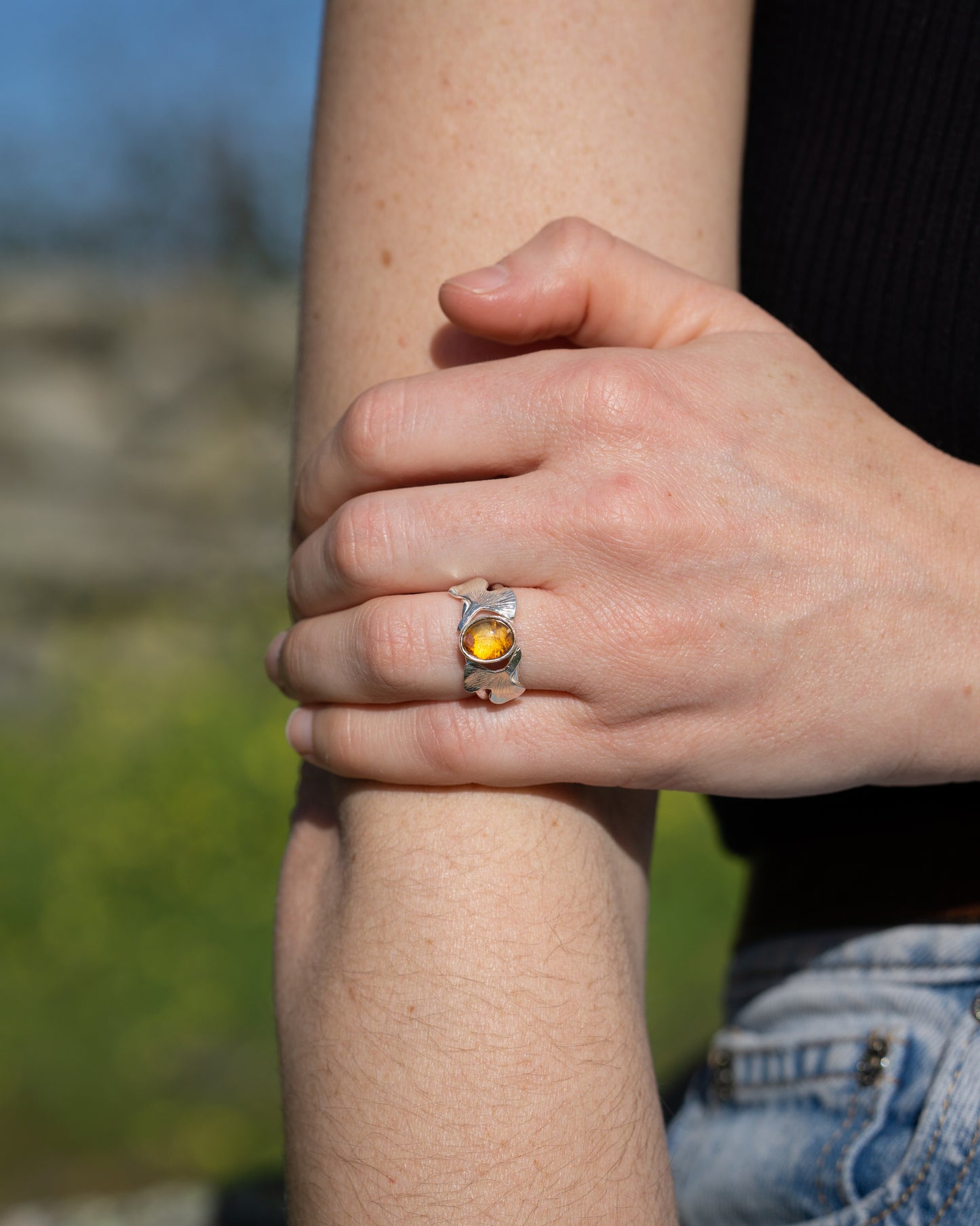 Anillo Ginkgo Talla 12