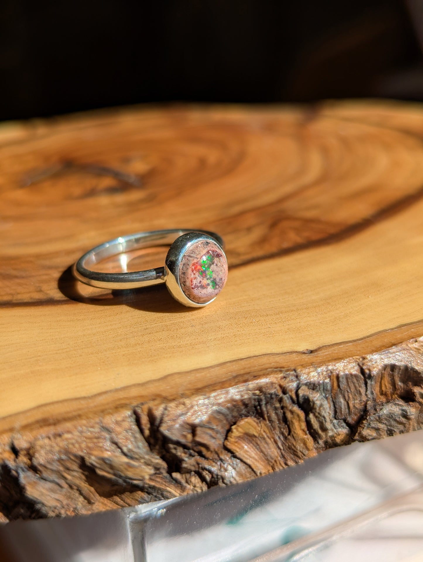 Anillo Ópalo mexicano