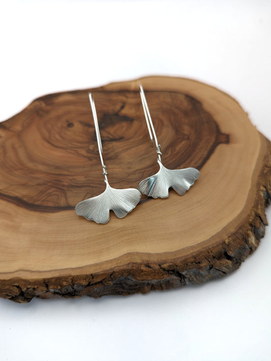 Pendientes Ginkgo