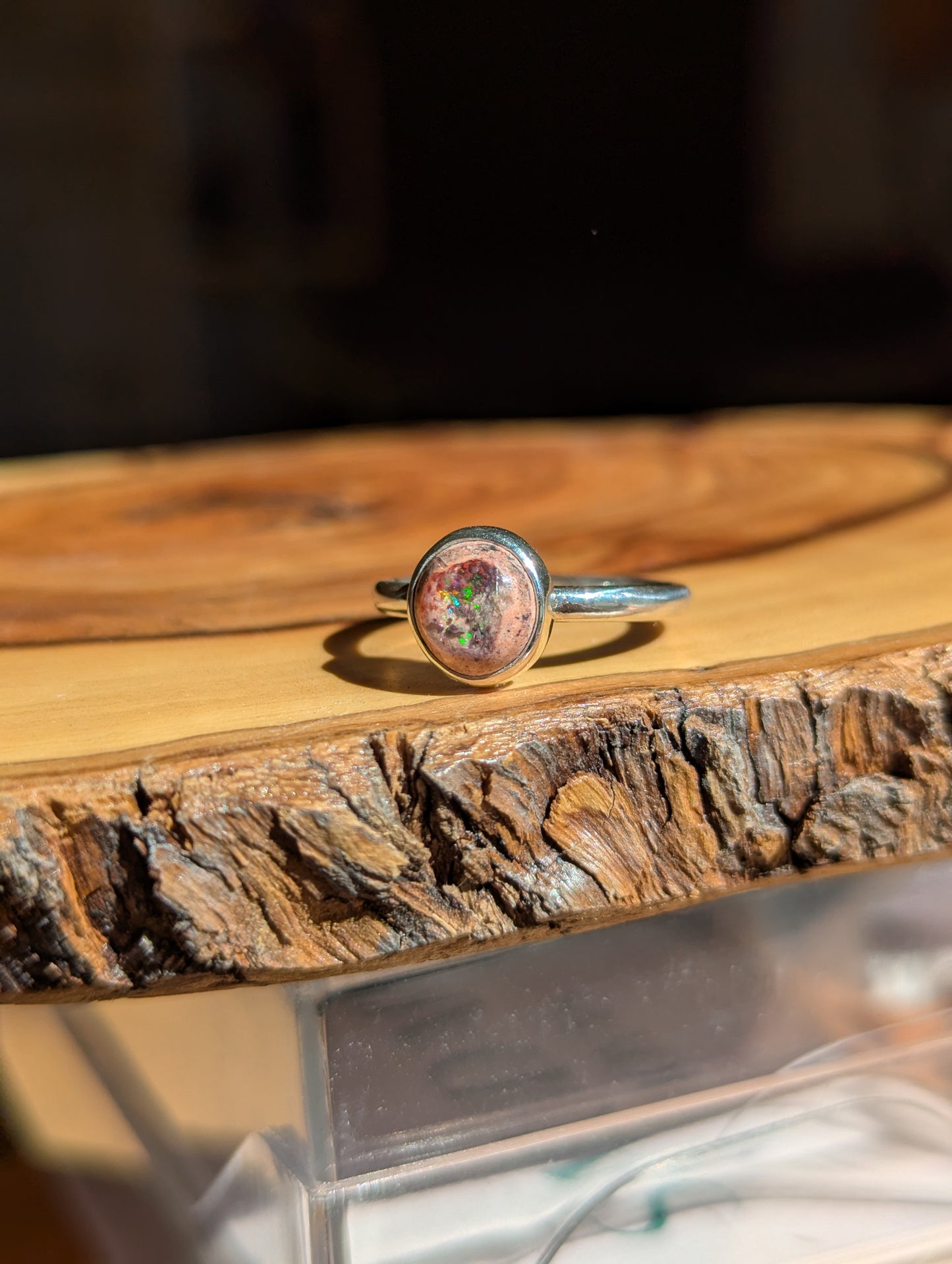 Anillo Ópalo mexicano