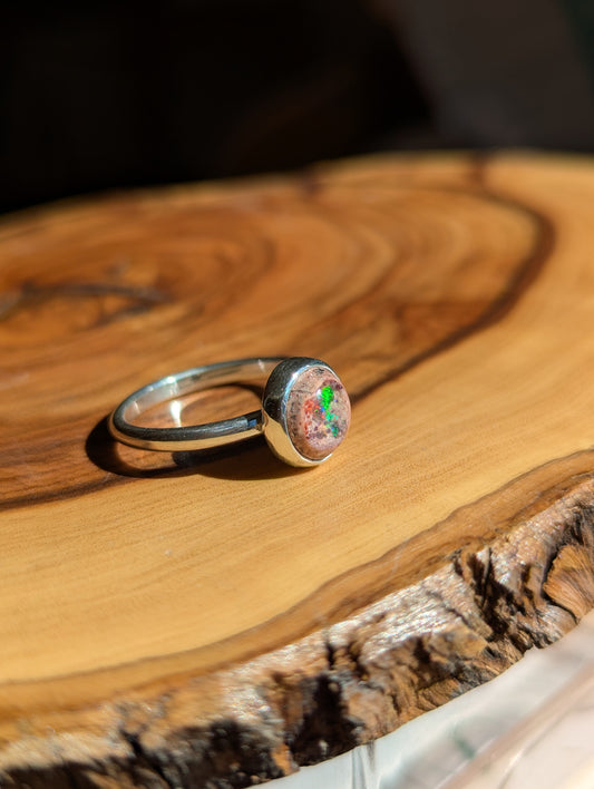Anillo Ópalo mexicano