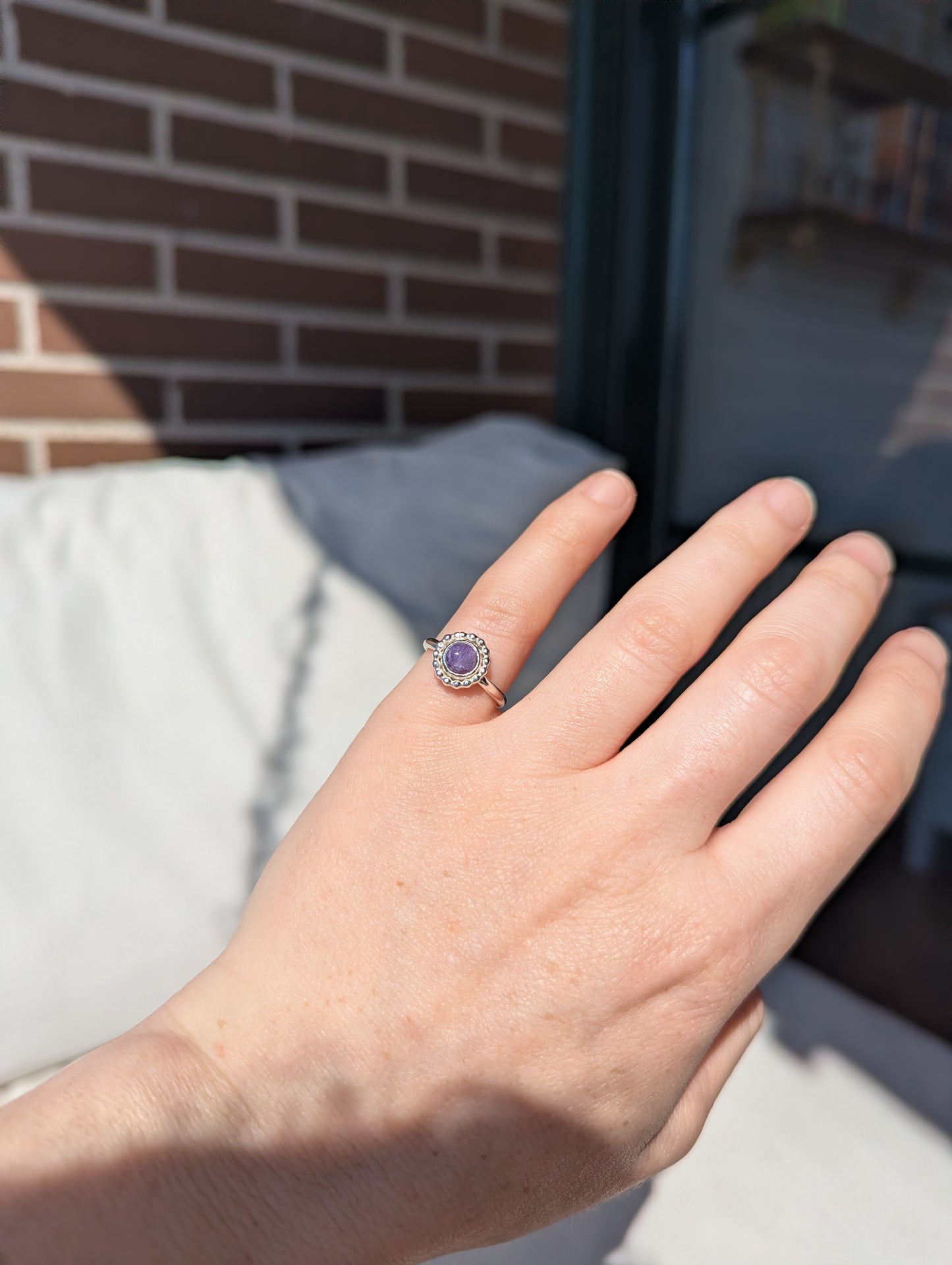 Anillo de Charoita talla 10