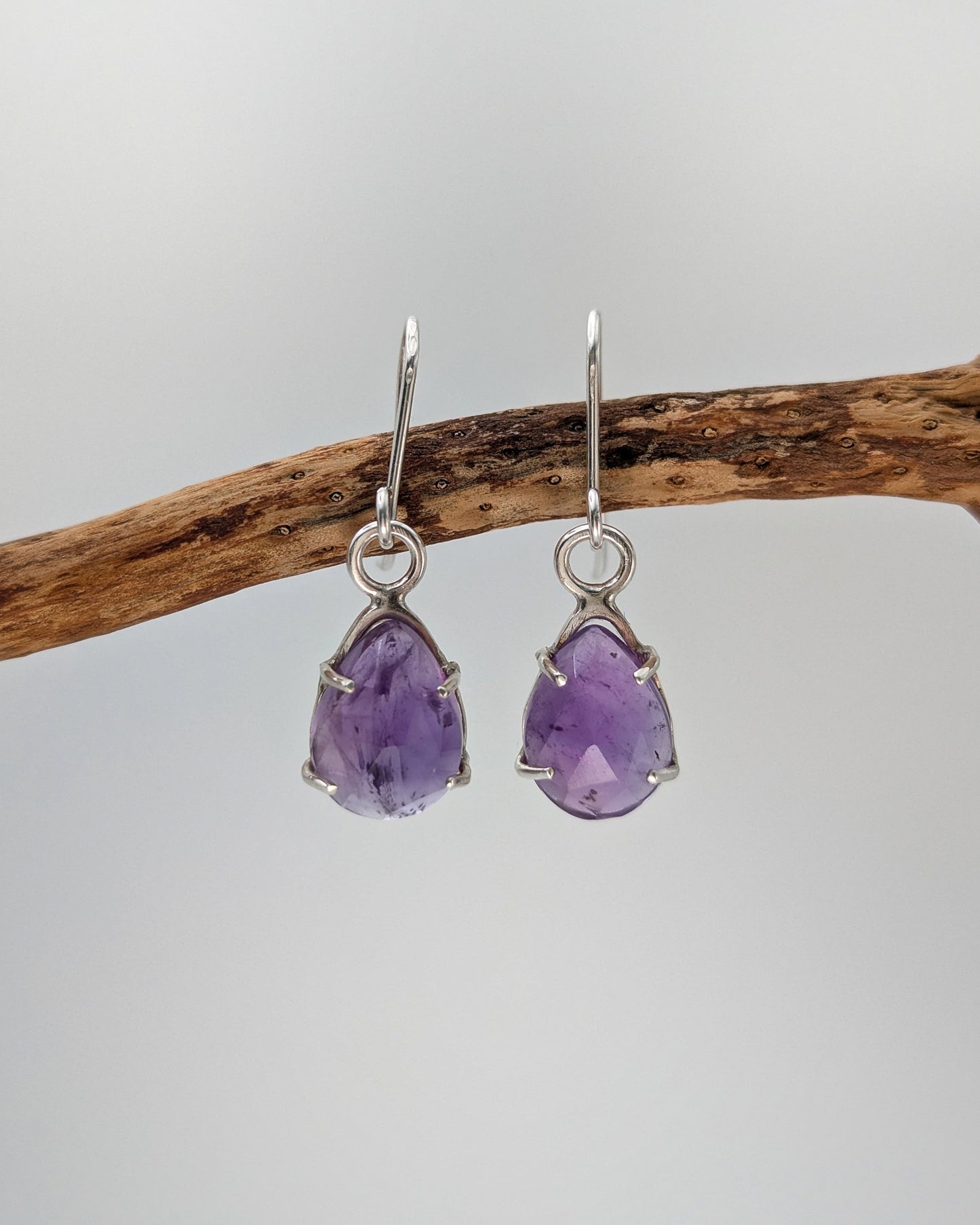 Pendientes de Amatista