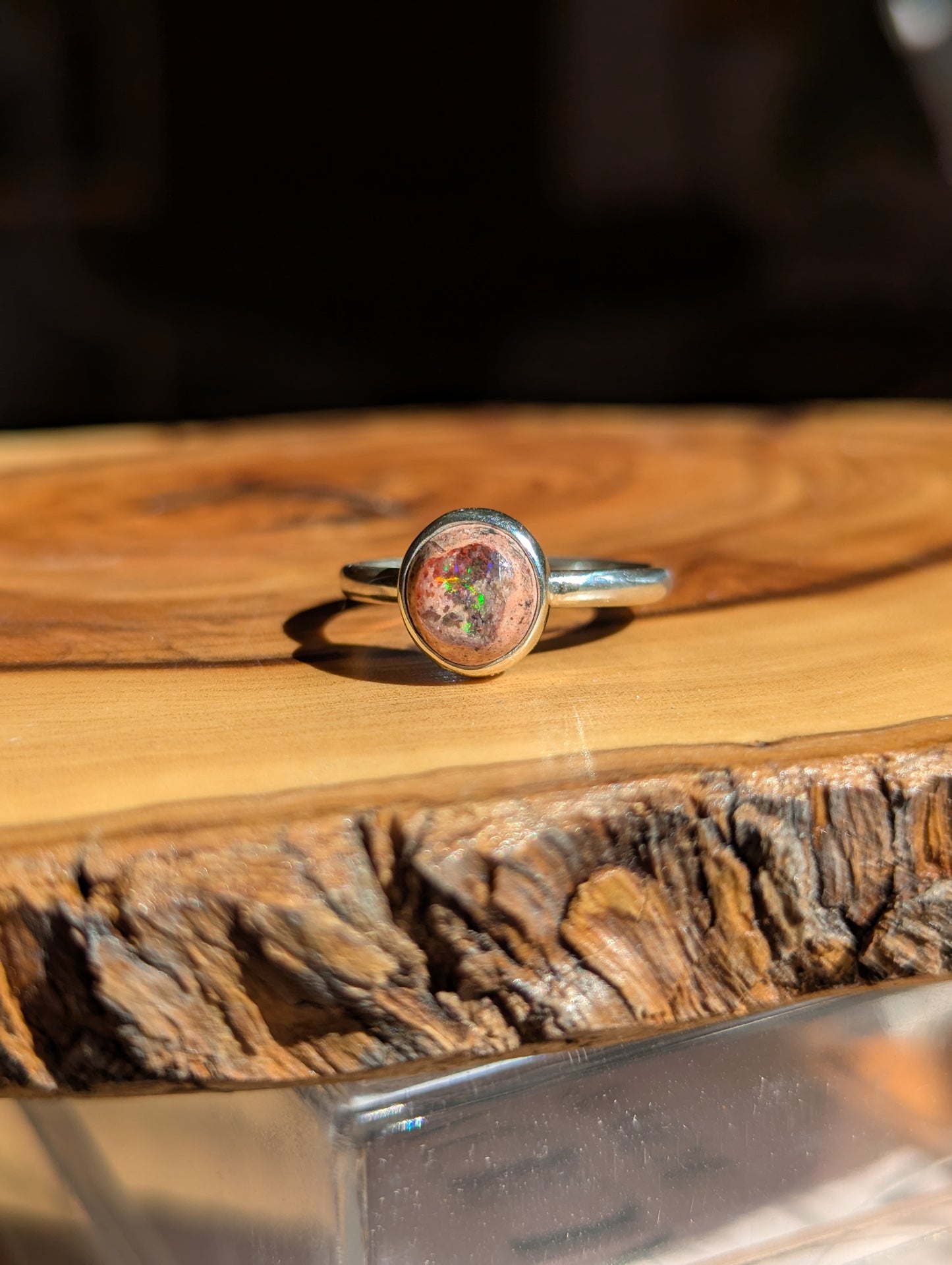 Anillo Ópalo mexicano